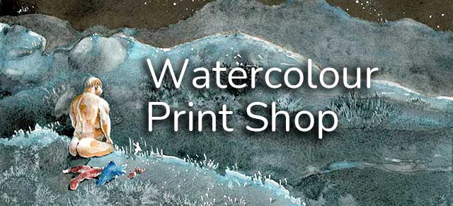 Watercolour Painting Print Shop