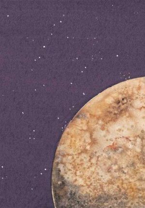 Burnt Biscuit Watercolour Painting